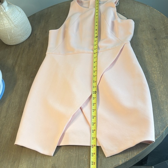 Keepsake the Label Rose Pink Sleeveless Asymmetrical Jupiter Short Dress Size L - Picture 17 of 17